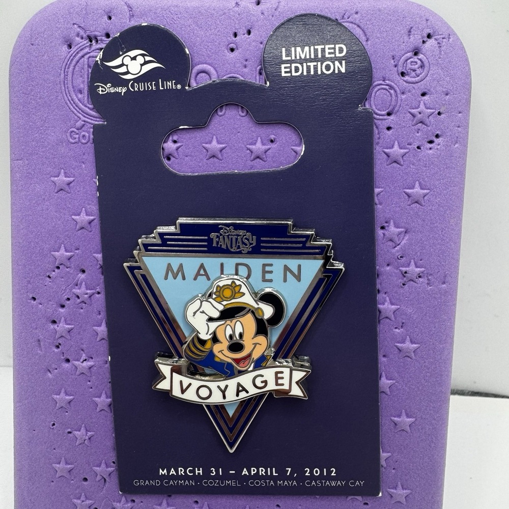 DCL Fantasy Cruise Line | Maiden Voyage Captain Mickey Mouse 2012‎ | LE 1500